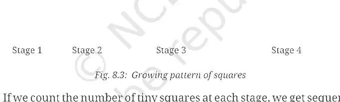 Ganita Manjari Class 9 Maths, Predicting What Comes Next: Exploring Sequences and Progressions — diagram for this question
