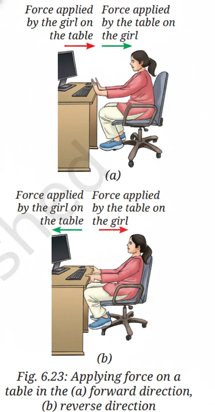 Exploration Class 9 Science, How Forces Affect Motion — diagram for this question