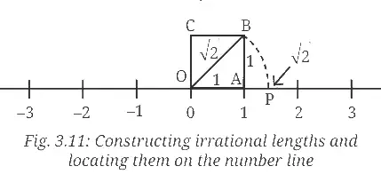 Ganita Manjari Class 9 Maths, The World of Numbers — diagram for this question