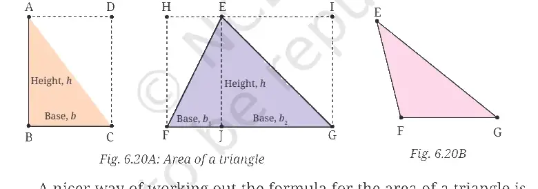 Ganita Manjari Class 9 Maths, Measuring Space: Perimeter and Area — diagram for this question